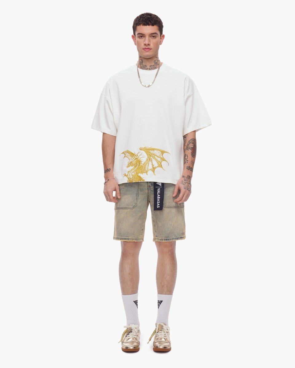 Kunji Tee White Gold - Valabasas