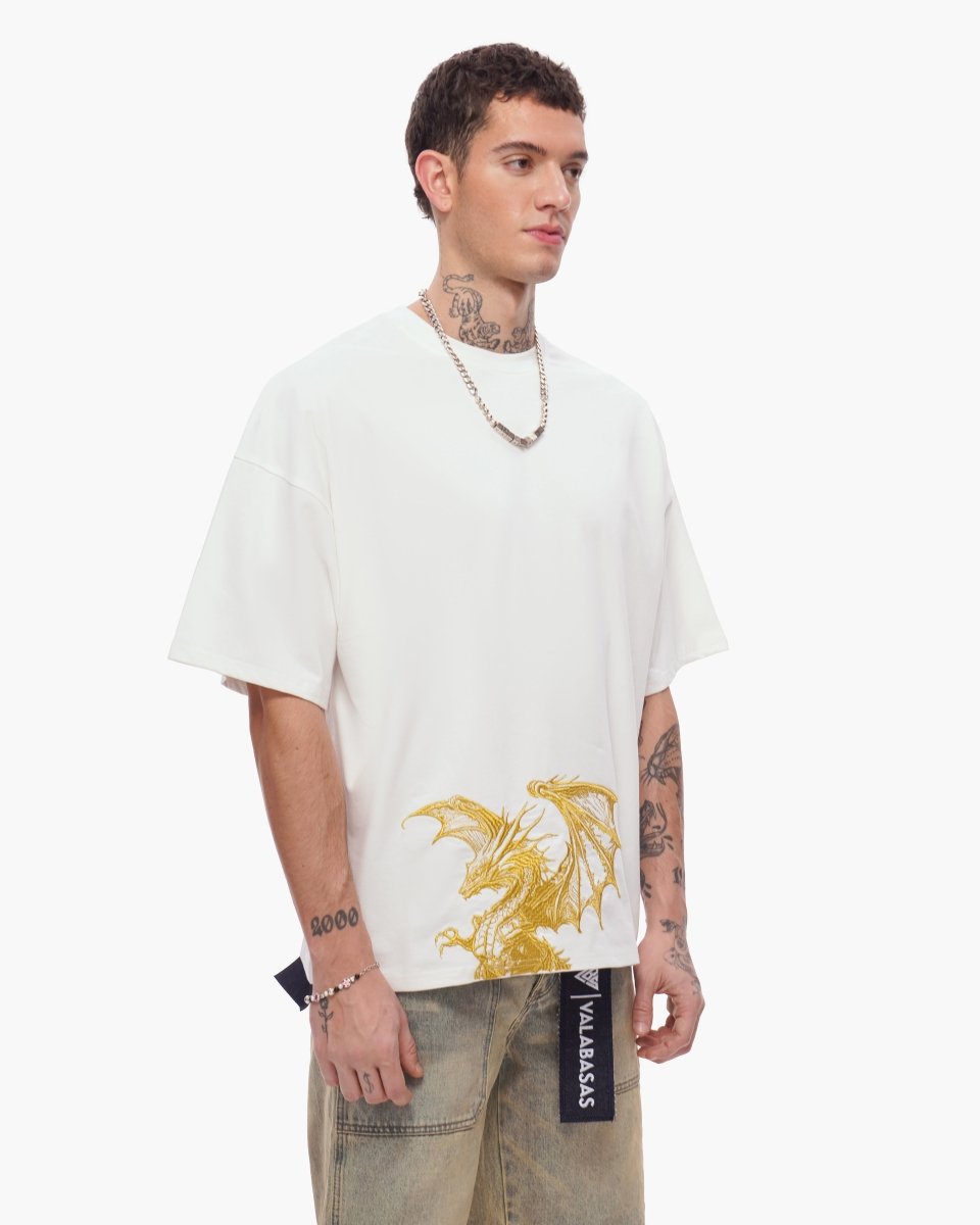 Kunji Tee White Gold - Valabasas