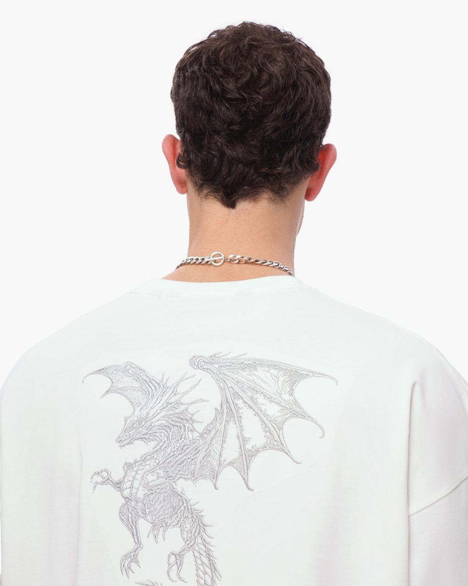 Kunji Tee White Silver - Valabasas
