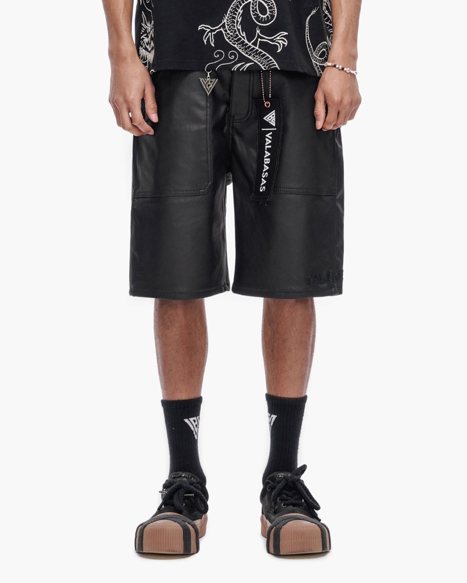 Kuroto Waxed Shorts Black Waxed – Valabasas