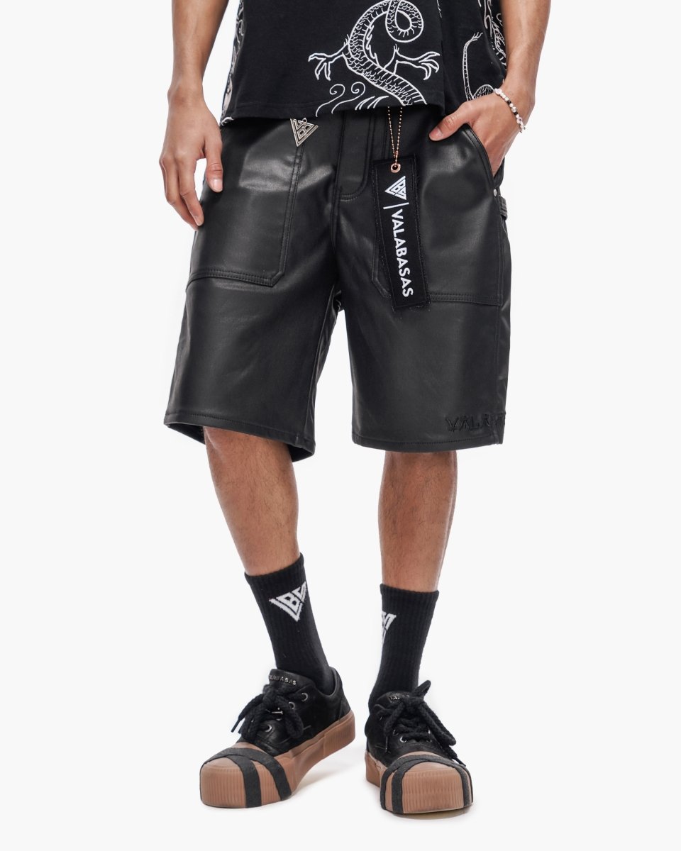 Kuroto Waxed Shorts Black Waxed – Valabasas