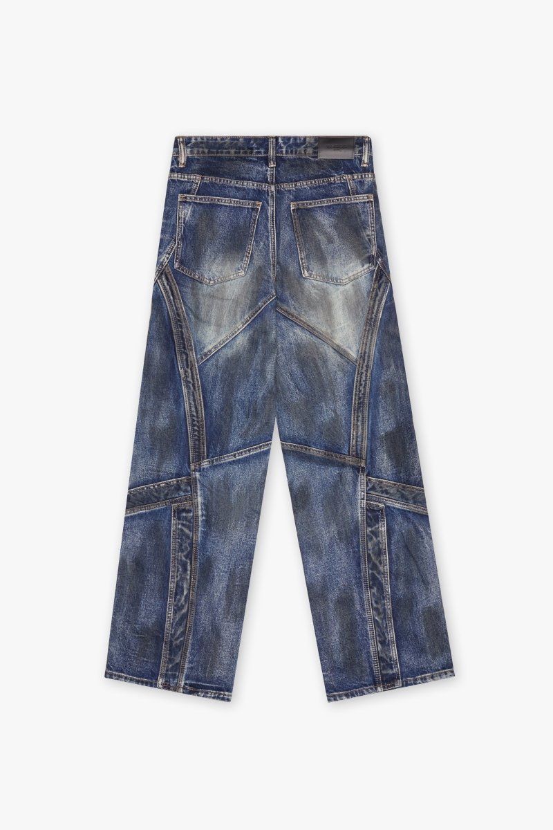 Labyrinth Baggy Jean Blue Baggy - Valabasas