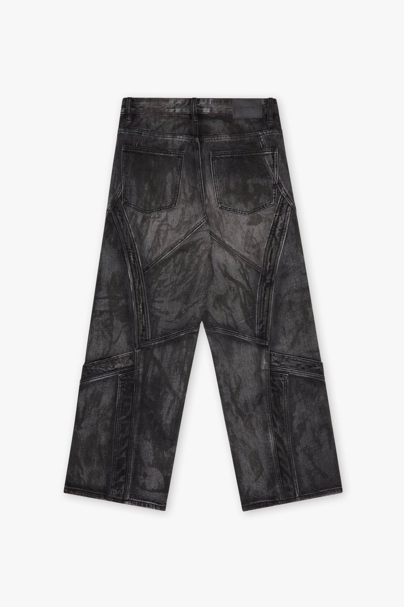 Labyrinth Baggy Jean Grey Wash - Valabasas