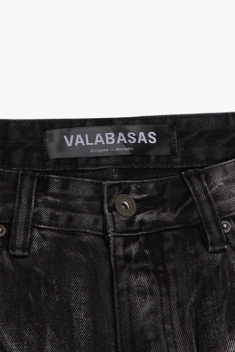 Labyrinth Baggy Jean Grey Wash - Valabasas