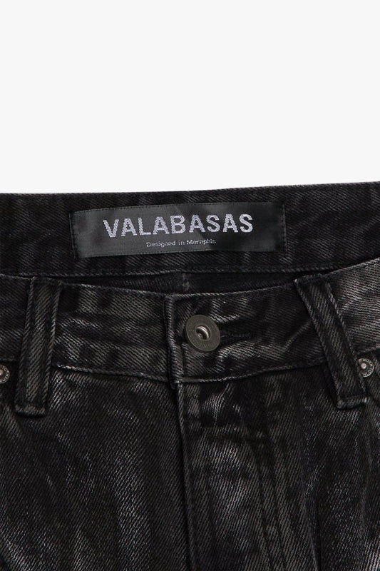 Labyrinth Baggy Jean Grey Wash - Valabasas