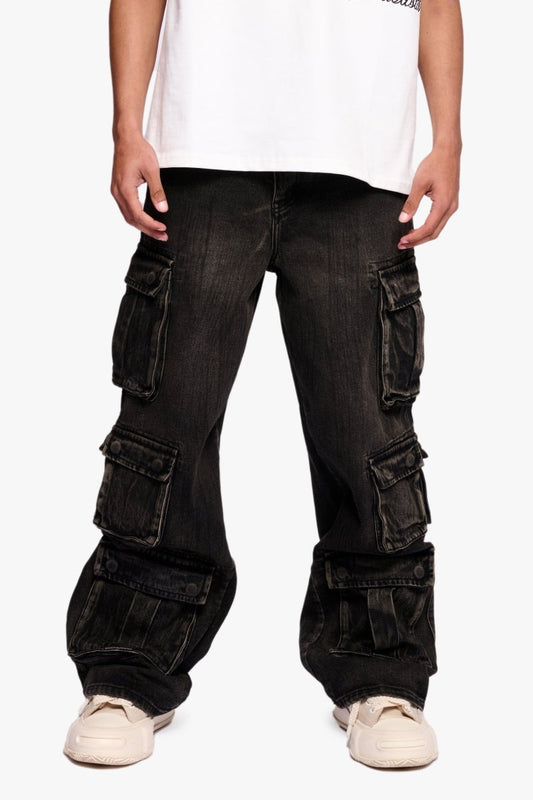 Land Baggy Black/Grey - Valabasas