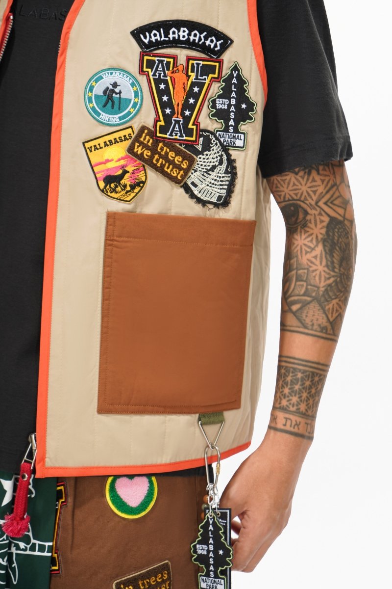 Lantern Tan Vest - Valabasas