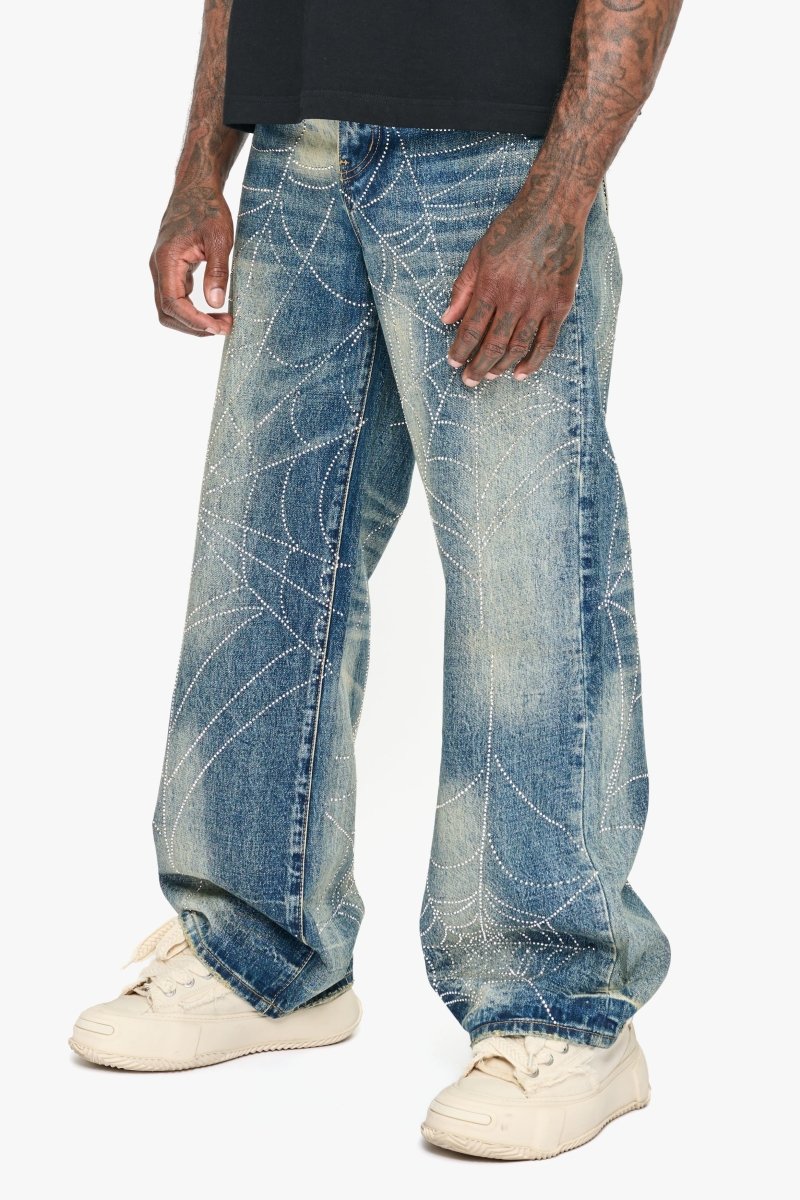 Larriot Dark Blue Wash Baggy - Valabasas