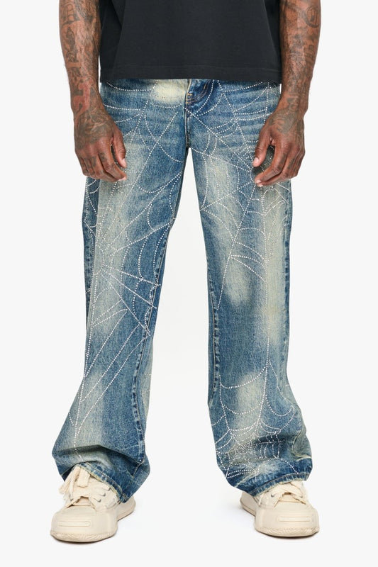 Larriot Dark Blue Wash Baggy - Valabasas