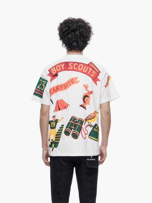 Latitude Tee White - Valabasas