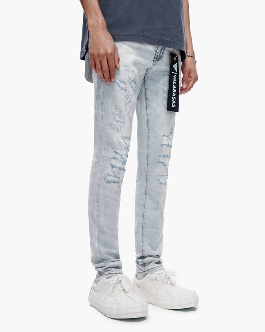 Leader Skinny Light Blue Wash - Valabasas