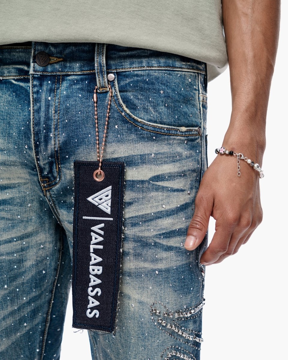 Licium Dark Blue Skinny - Valabasas