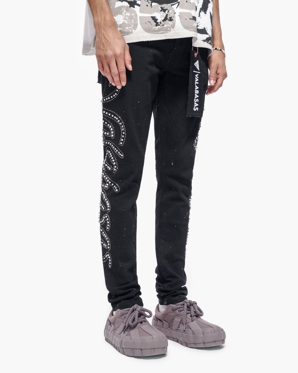 Licium Jet Black Skinny - Valabasas