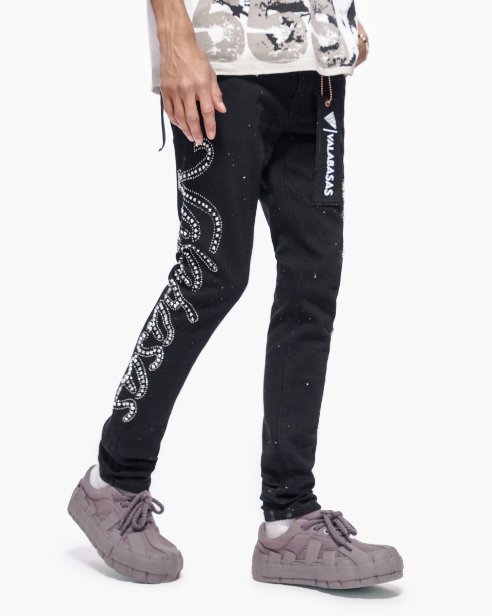 Licium Jet Black Skinny - Valabasas