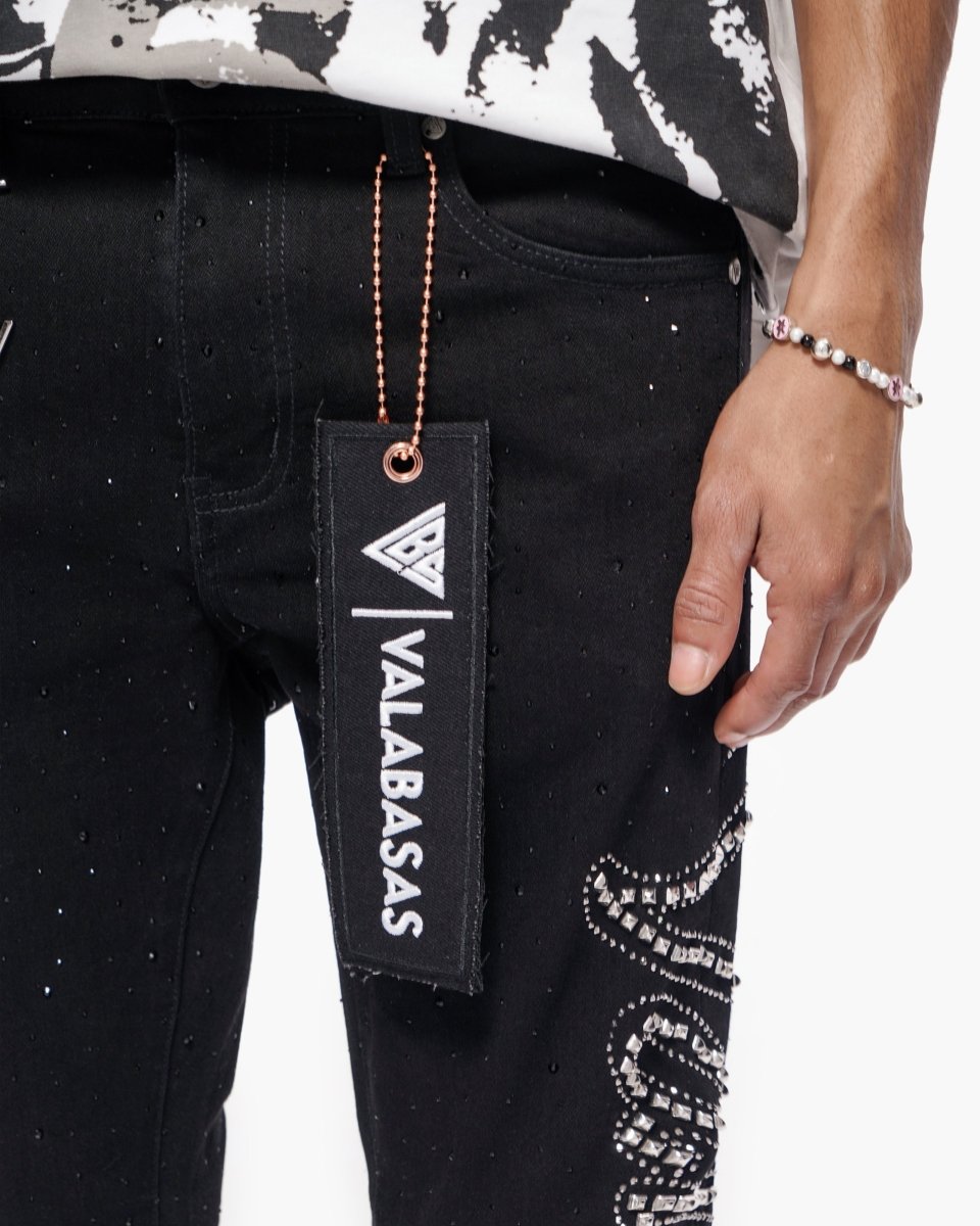 Licium Jet Black Skinny - Valabasas