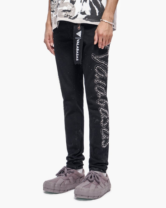 Licium Jet Black Skinny - Valabasas