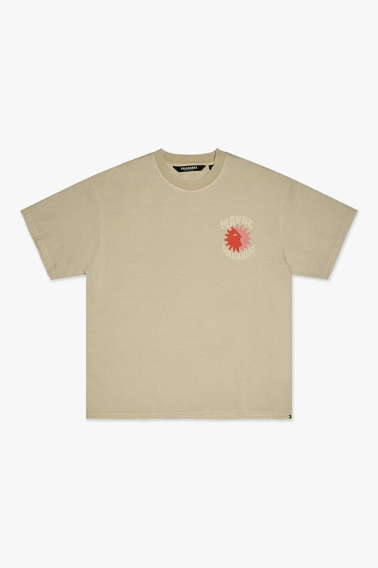 Lifes A Beach Tee Cream - Valabasas