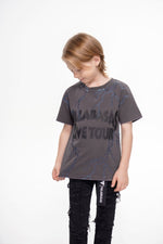 Light On Kids Tee Grey
