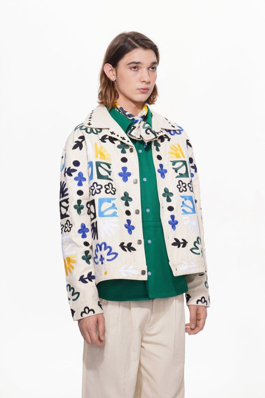 Linea Jacket – Wheat (Cotton Blend) - Valabasas