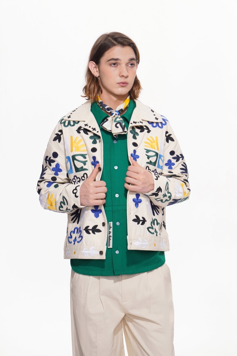 Linea Jacket – Wheat (Cotton Blend) - Valabasas