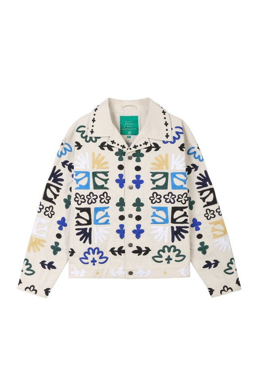 Linea Jacket – Wheat (Cotton Blend) - Valabasas