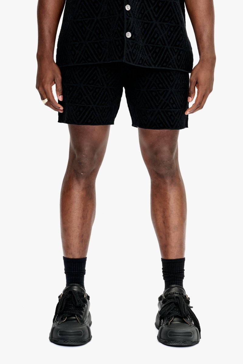 Logo Shorts Black - Valabasas