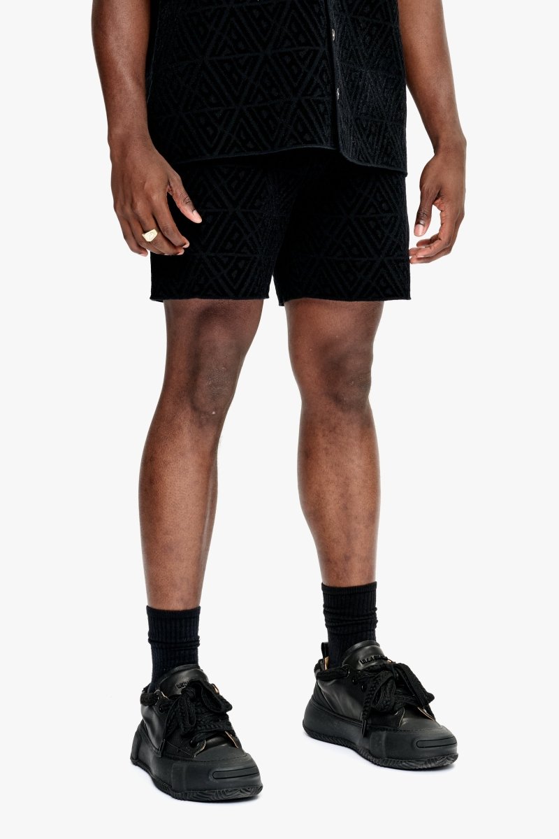 Logo Shorts Black - Valabasas