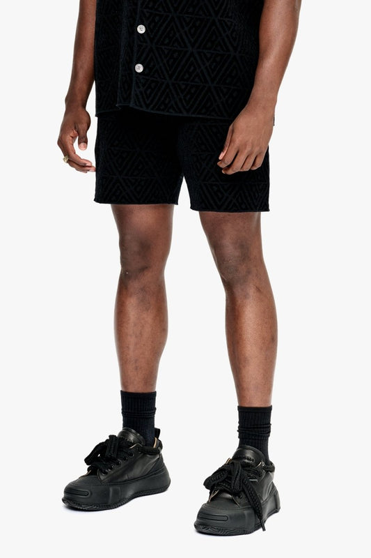 Logo Shorts Black - Valabasas