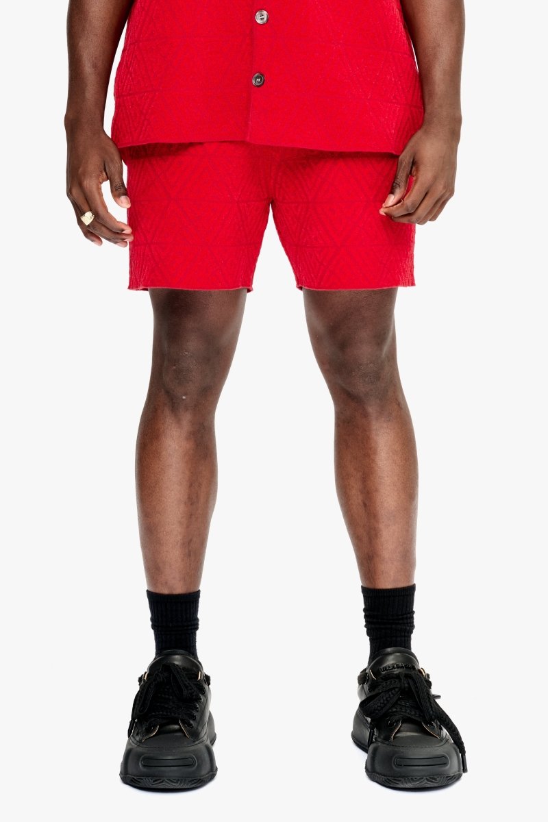 Logo Shorts Red - Valabasas