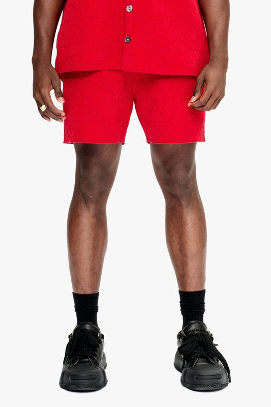 Logo Shorts Red - Valabasas