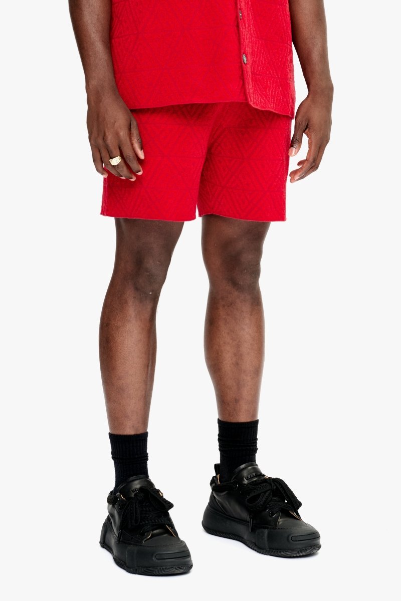 Logo Shorts Red - Valabasas