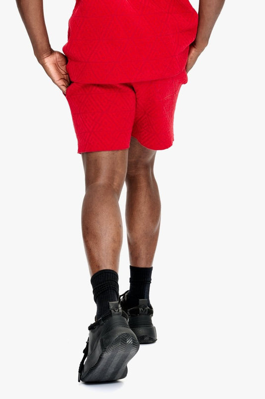 Logo Shorts Red - Valabasas