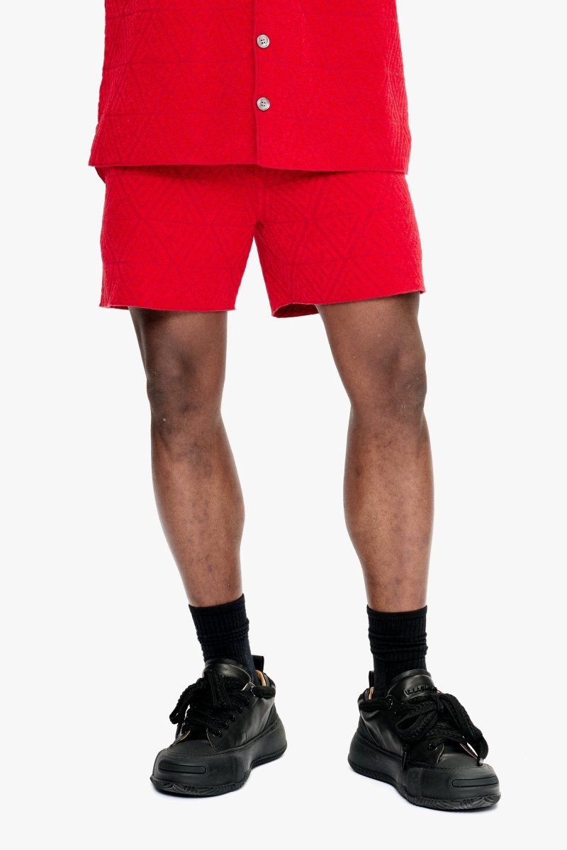 Logo Shorts Red - Valabasas