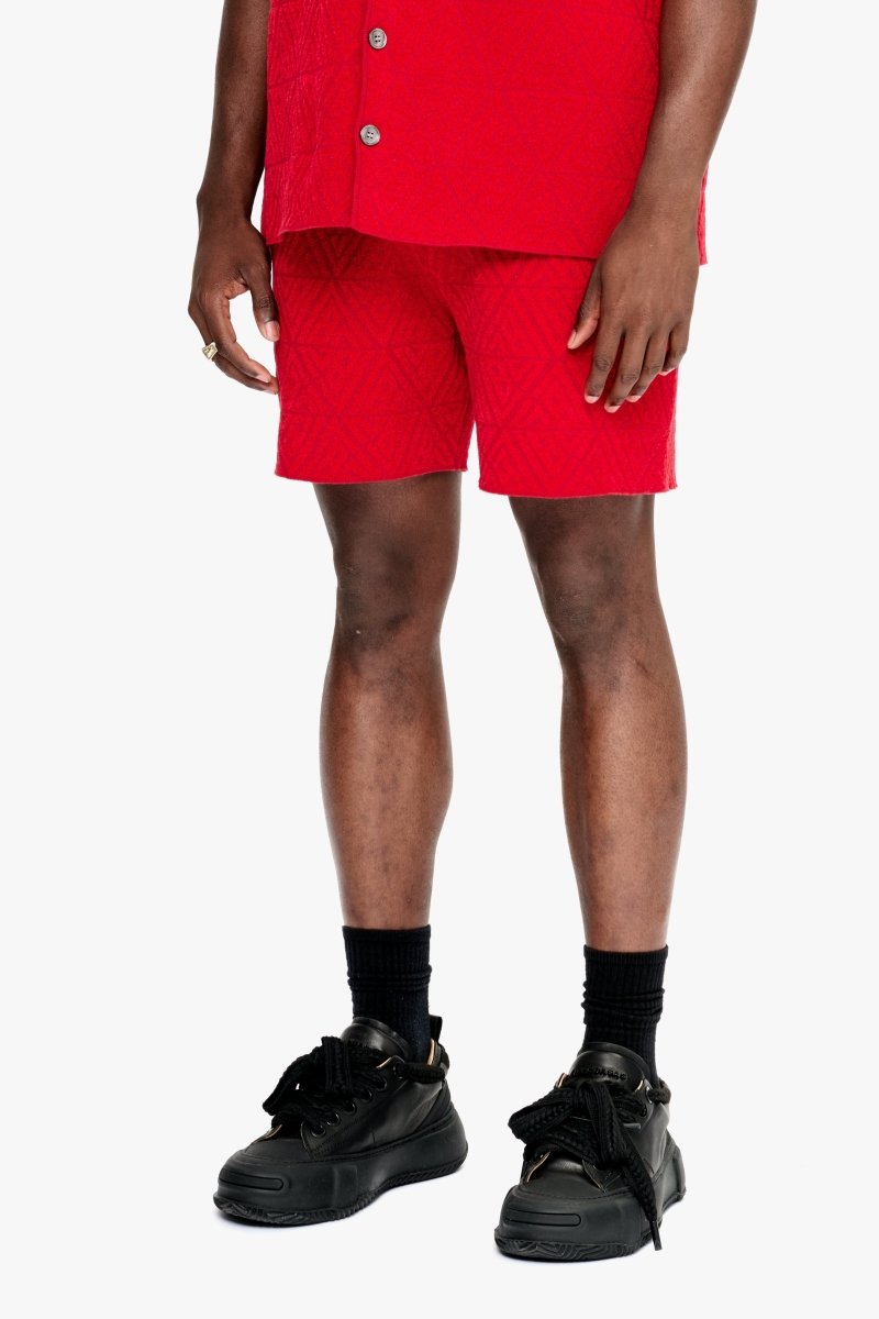 Logo Shorts Red - Valabasas
