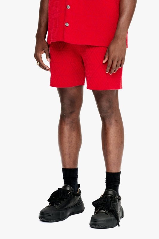Logo Shorts Red - Valabasas