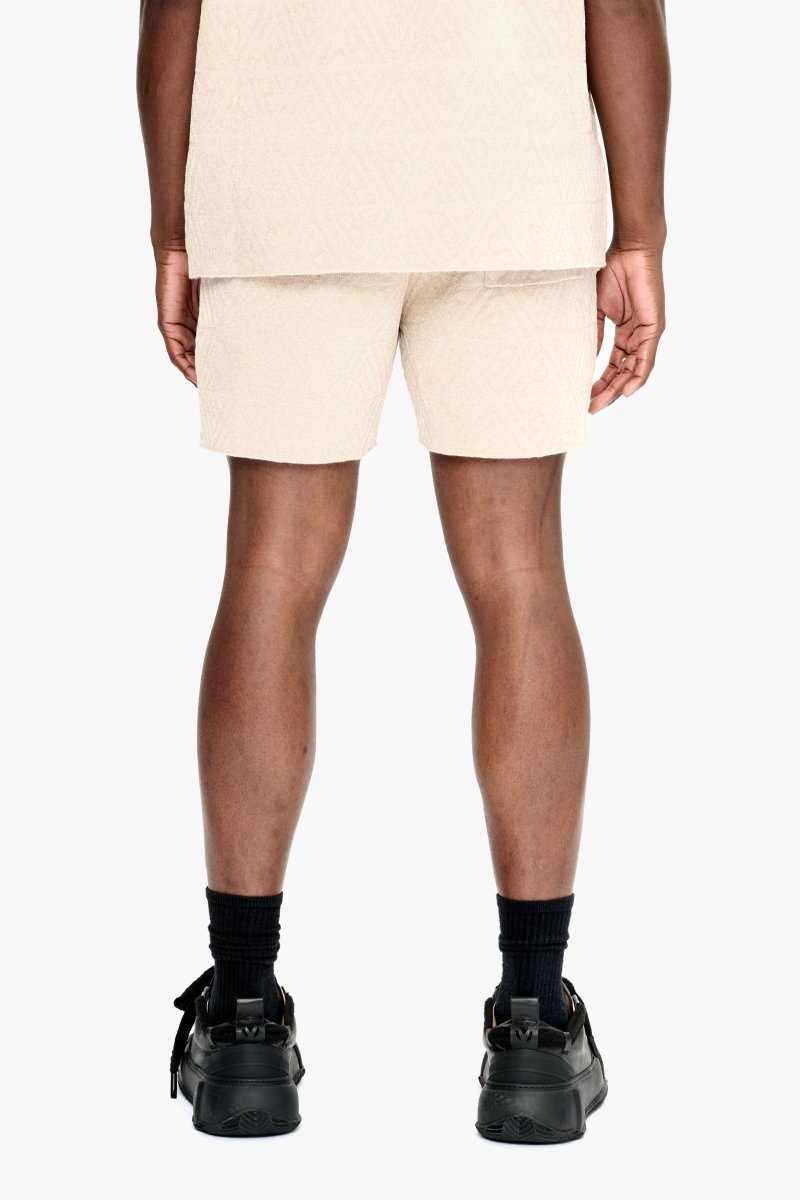 Logo Shorts Tan - Valabasas