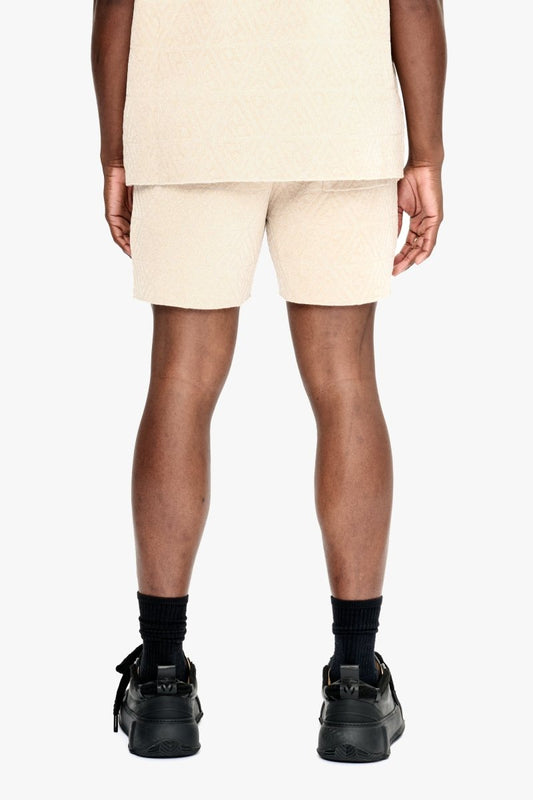 Logo Shorts Tan - Valabasas