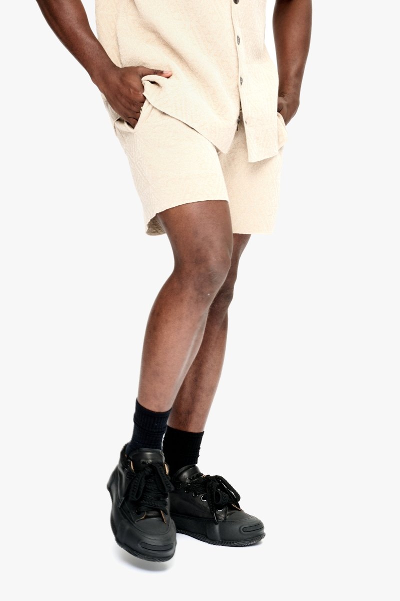 Logo Shorts Tan - Valabasas