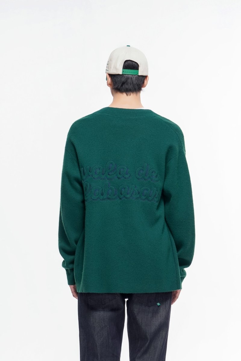 Loir Cardigan – Green (Cashmere Blend) - Valabasas