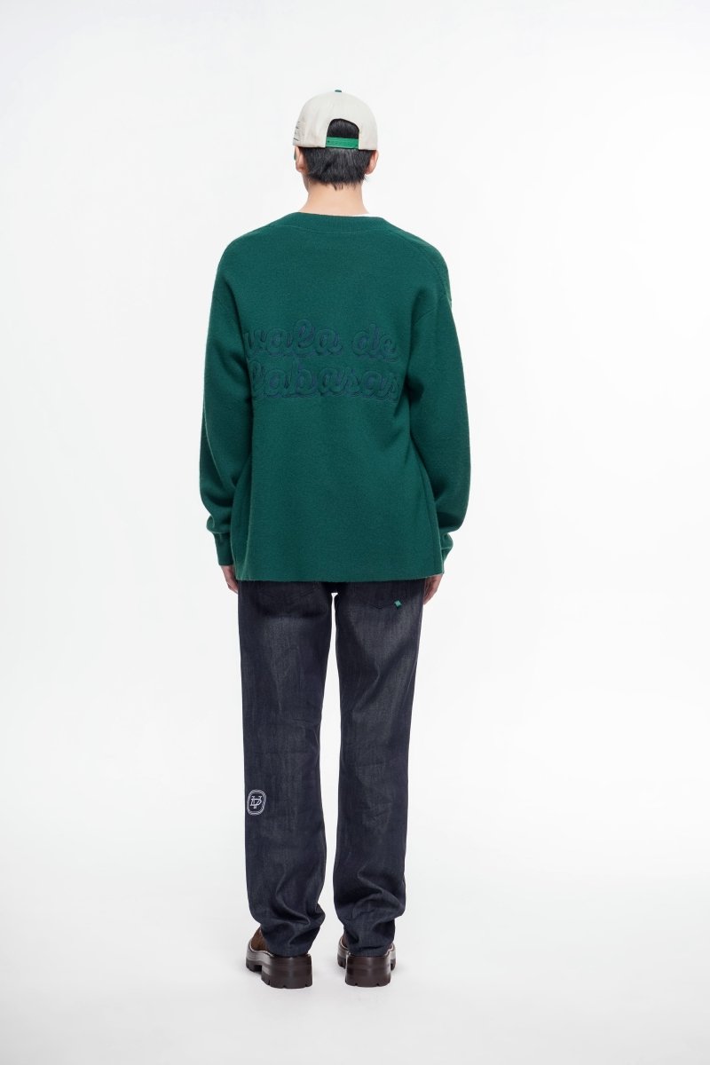 Loir Cardigan – Green (Cashmere Blend) - Valabasas