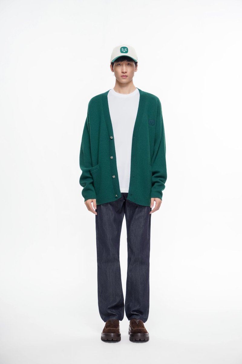 Loir Cardigan – Green (Cashmere Blend) - Valabasas