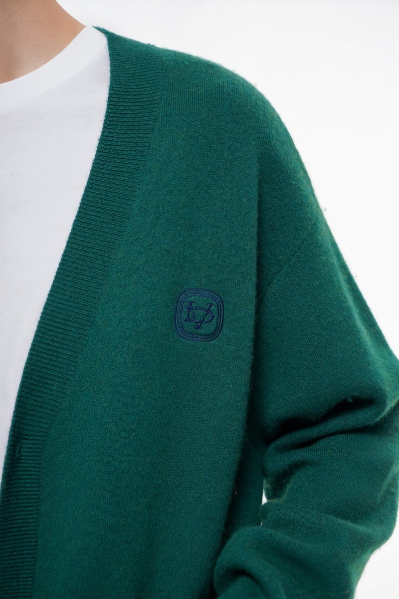 Loir Cardigan – Green (Cashmere Blend) - Valabasas