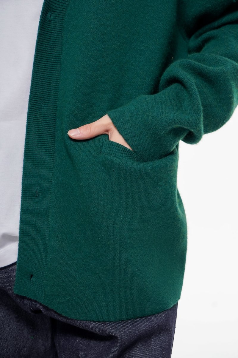 Loir Cardigan – Green (Cashmere Blend) - Valabasas