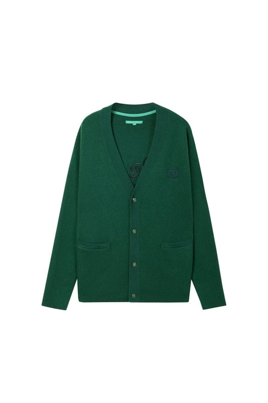 Loir Cardigan – Green (Cashmere Blend) - Valabasas