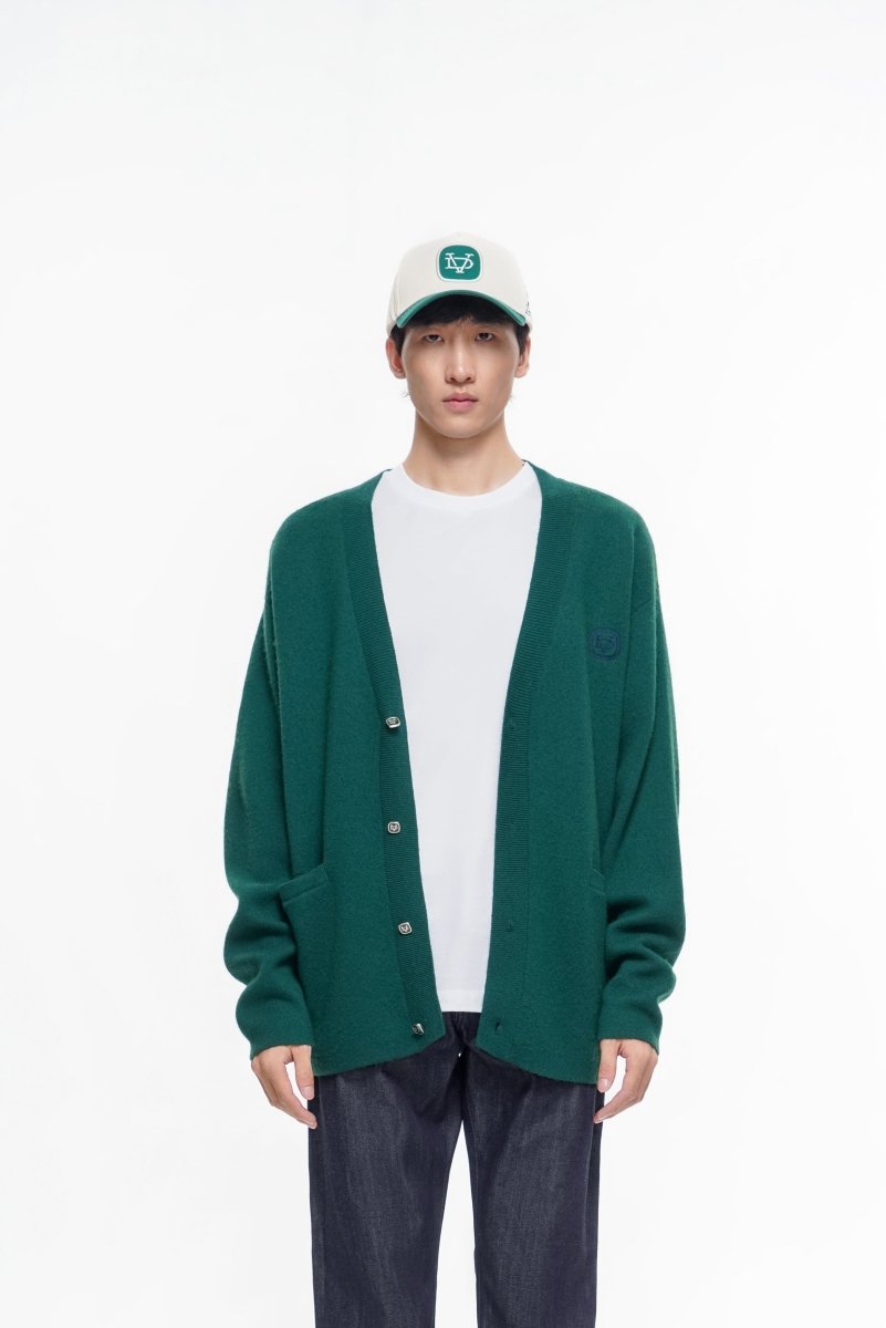 Loir Cardigan – Green (Cashmere Blend) - Valabasas