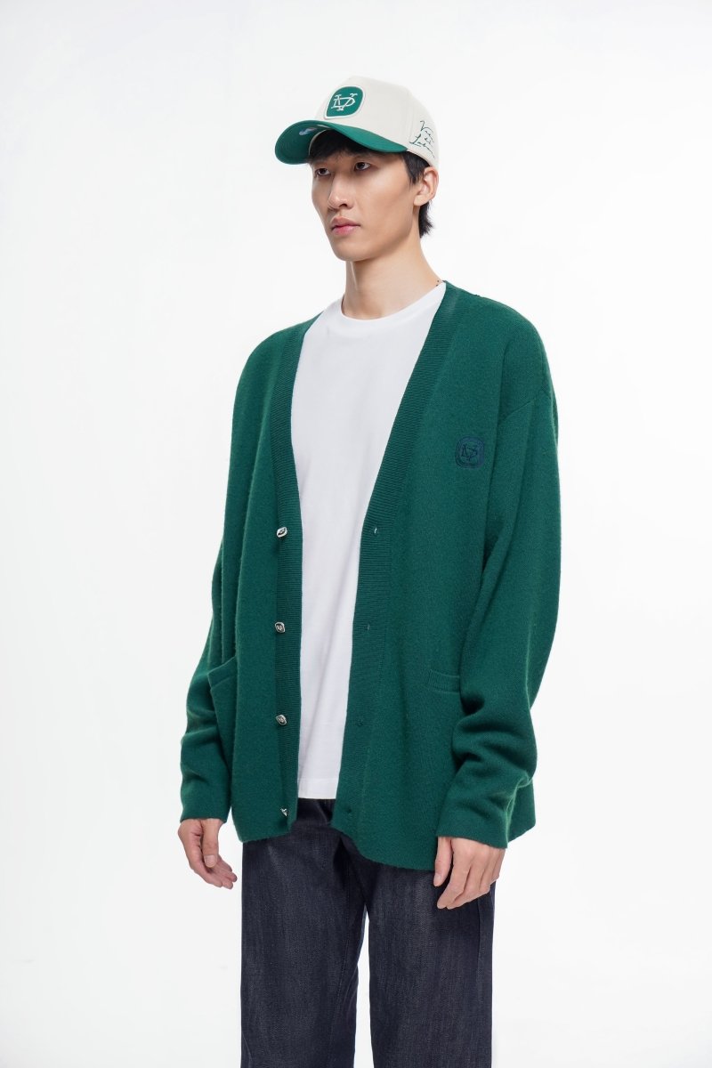Loir Cardigan – Green (Cashmere Blend) - Valabasas