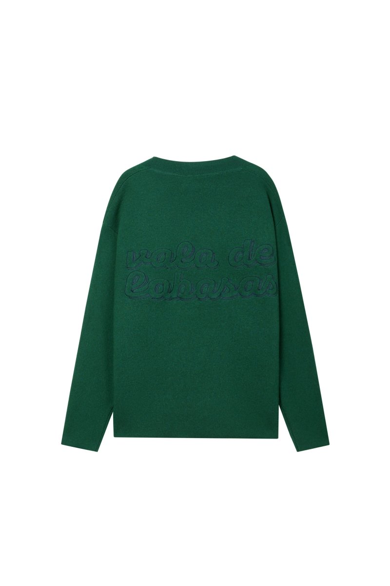 Loir Cardigan – Green (Cashmere Blend) - Valabasas
