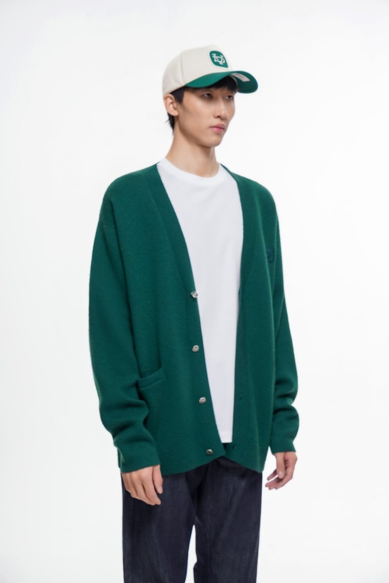 Loir Cardigan – Green (Cashmere Blend) - Valabasas