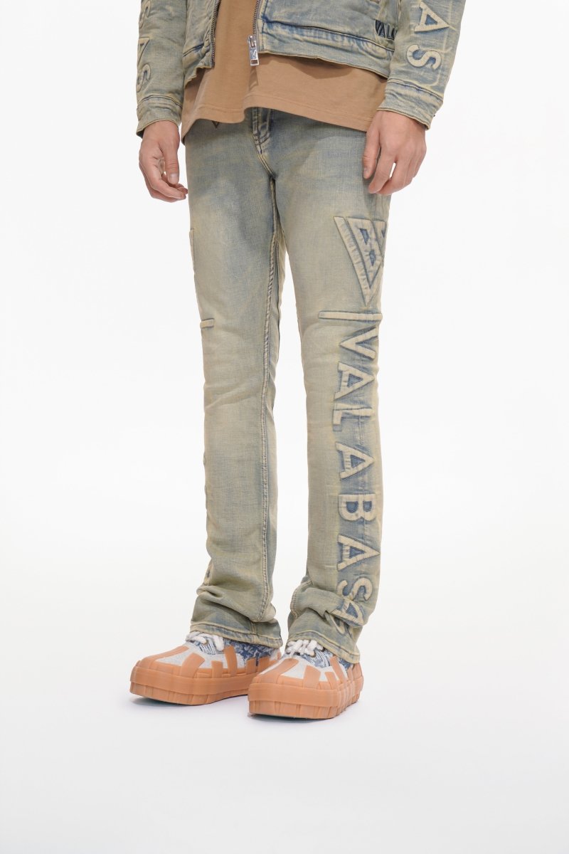 Lore Light Vintage Blue Stacked Jeans