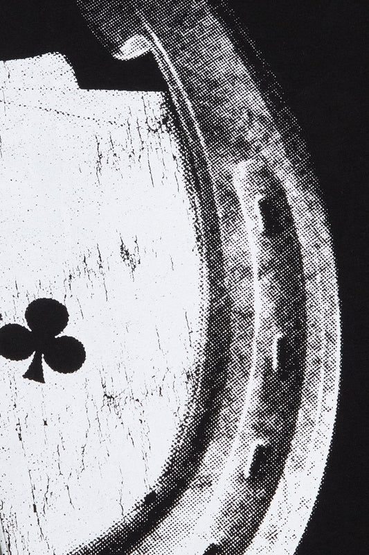 "LUCKY" TEE JET BLACK - Valabasas